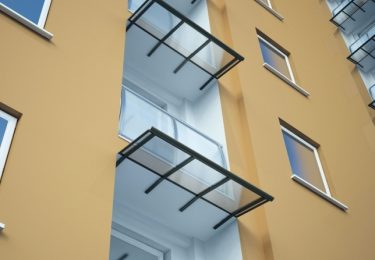 Balkon-Überdachung